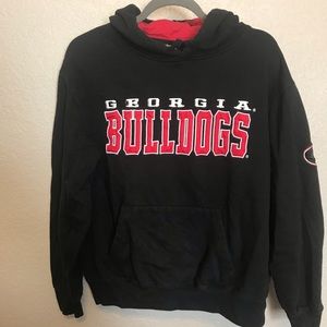 Georgia Bulldogs hoodie, unisex, size Large